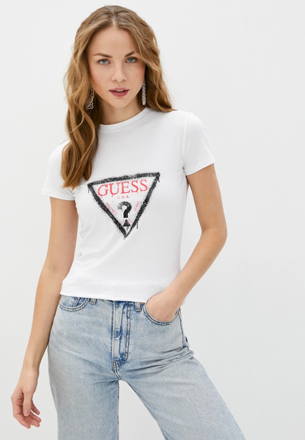 

Футболка Guess Jeans, Белый