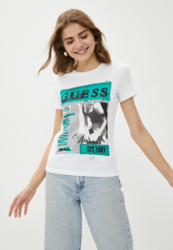 

Футболка Guess Jeans, Белый, Guess Jeans GU644EWJXVI7