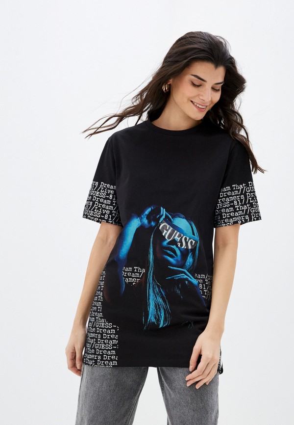 

Футболка Guess Jeans, Черный