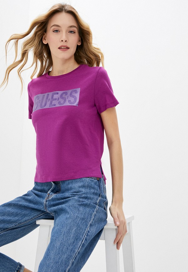 

Футболка Guess Jeans, Фиолетовый, Guess Jeans GU644EWLTHT7