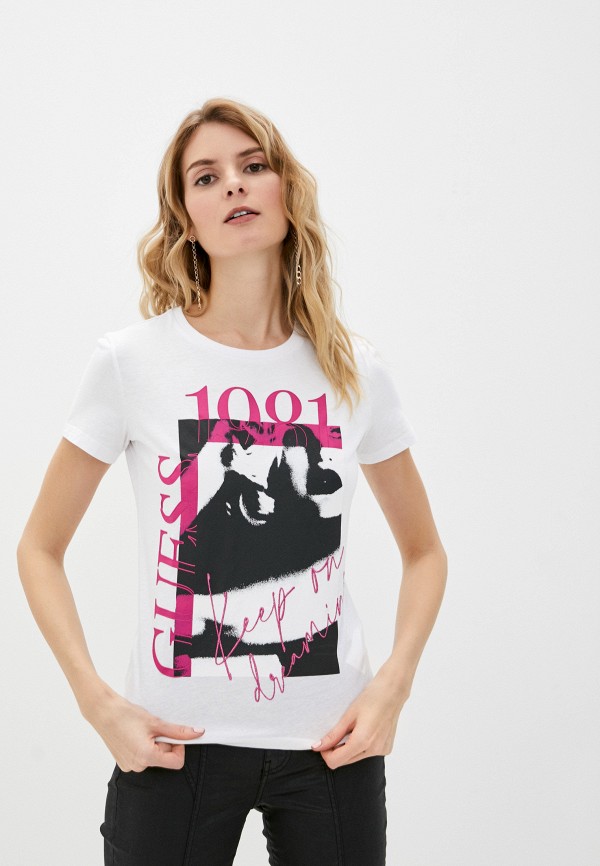 

Футболка Guess Jeans, Белый