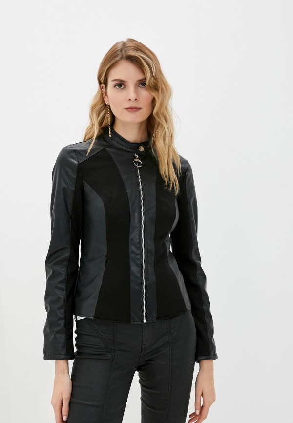 

Куртка кожаная Guess Jeans, Черный