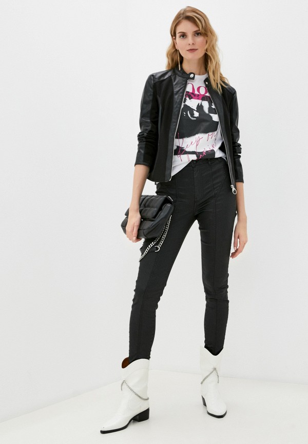 фото Куртка кожаная guess jeans