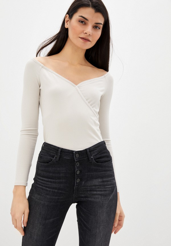 

Лонгслив Guess Jeans, Бежевый, Guess Jeans GU644EWLVHS5