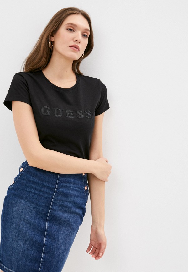 

Футболка Guess Jeans, Черный, Guess Jeans GU644EWMFGF8