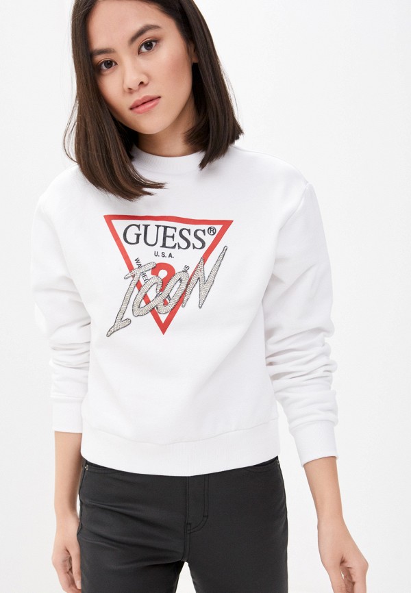 

Свитшот Guess Jeans, Белый, Guess Jeans GU644EWMFGZ2