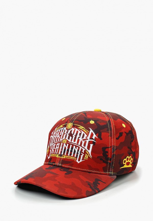 

Бейсболка Hardcore Training, Красный, CAMO hat