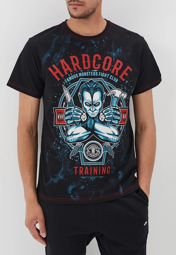 

Футболка Hardcore Training, Черный, Monster Fight Club T-Shirt Black