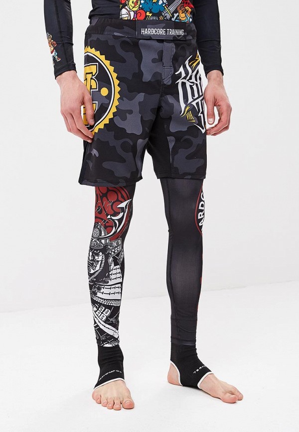 

Шорты спортивные Hardcore Training, Серый, Night Camo Fightshorts