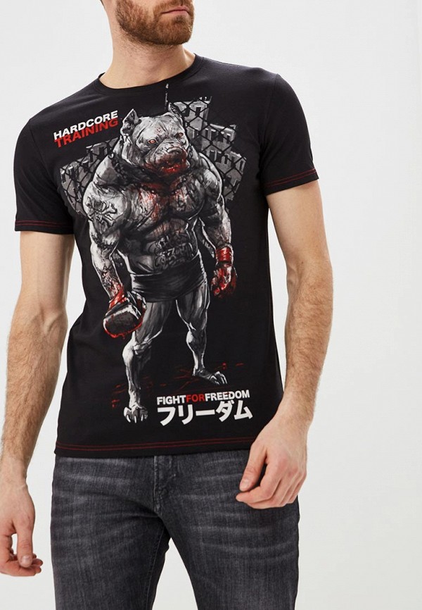 

Футболка Hardcore Training, Черный, PitbullCity T-Shirt