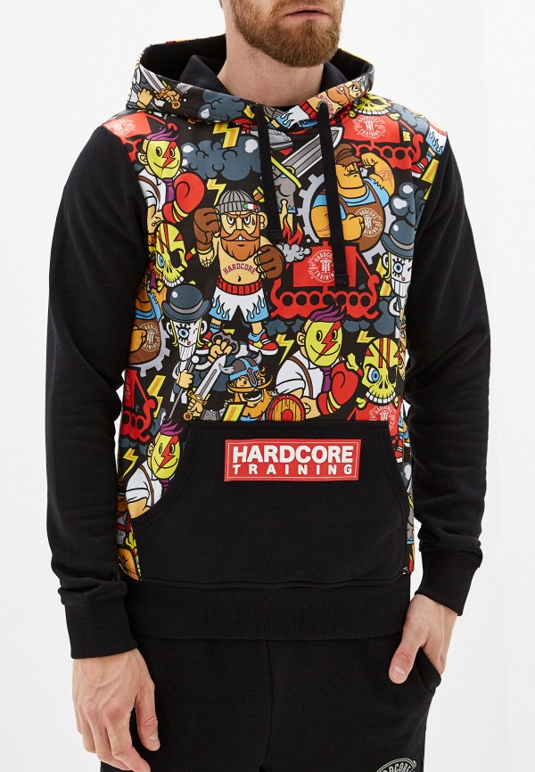 

Худи Hardcore Training, Черный, Doodles Hoody