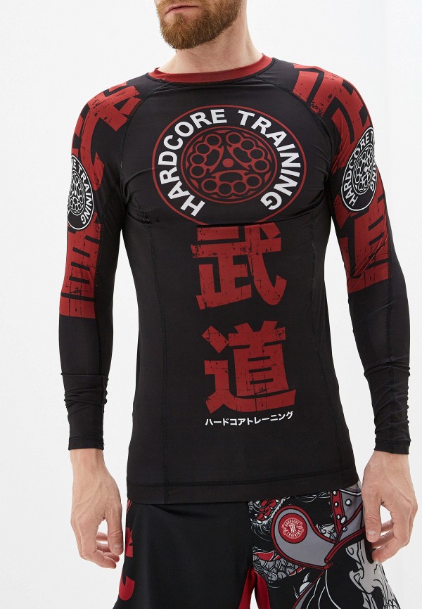

Рашгард Hardcore Training, Черный, Budo Rashguard L/S