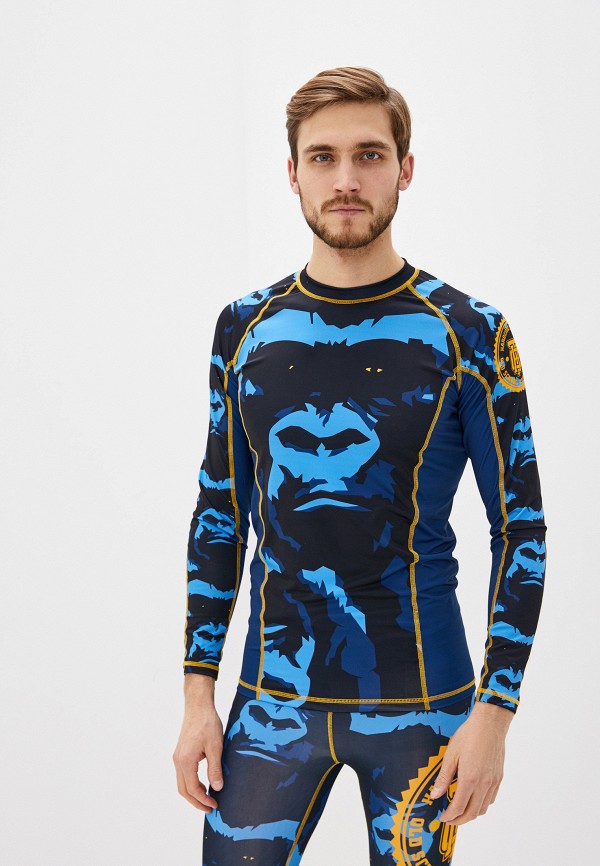

Рашгард Hardcore Training, Синий, Gorilla Rashguard L/S