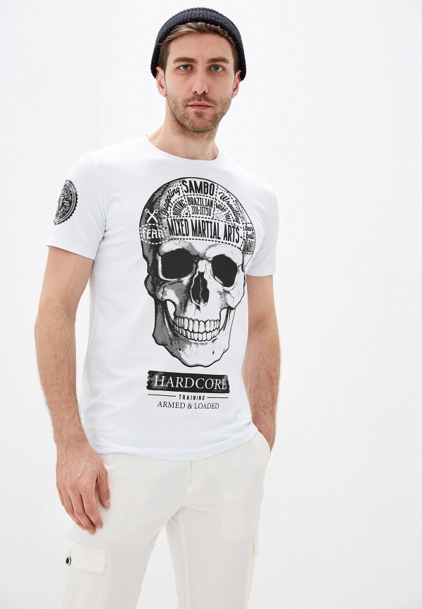 

Футболка Hardcore Training, Белый, Fear Zone T-Shirt White
