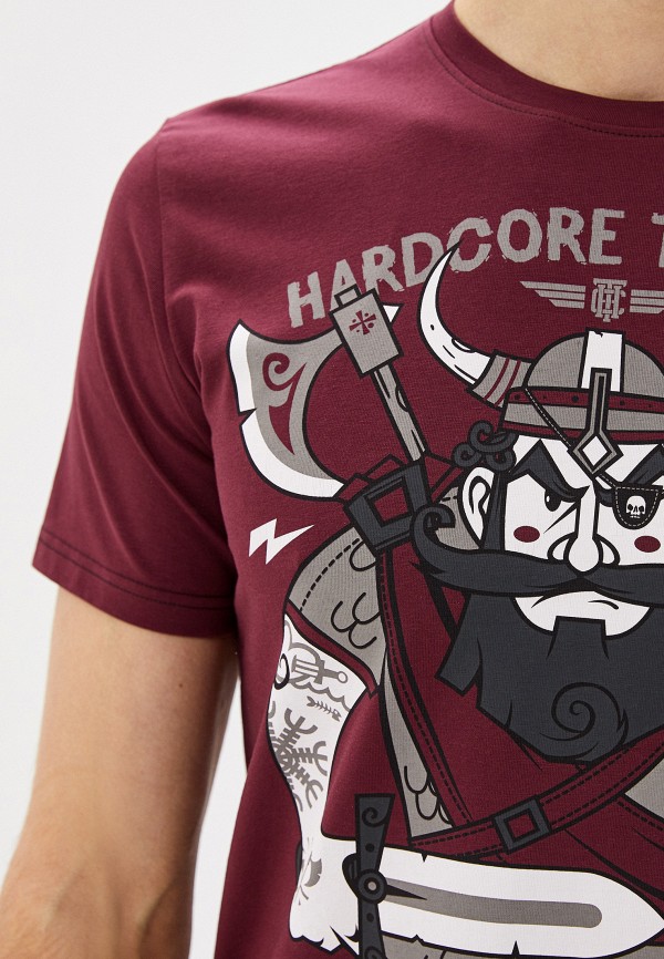 

Футболка Hardcore Training, Бордовый, Time To Raid T-shirt