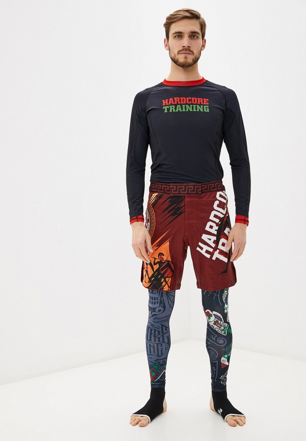 

Шорты спортивные Hardcore Training, Бордовый, Sparta Red Fightshorts Red