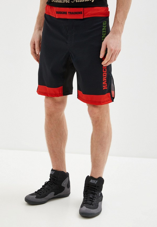 

Шорты спортивные Hardcore Training, Черный, Red-Green Fightshorts