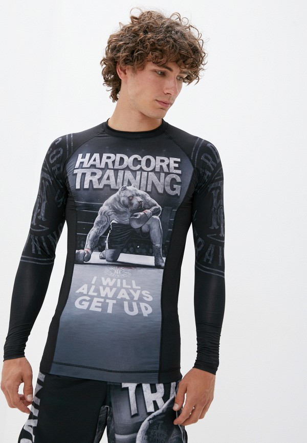 

Рашгард Hardcore Training, Черный, Ground Shark Die Hard