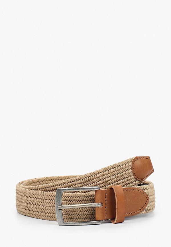 

Ремень Mango Man, Бежевый, P ELASTIC
