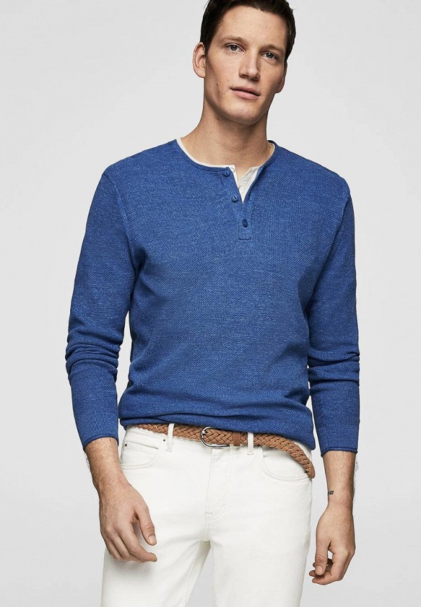 

Джемпер Mango Man, Синий