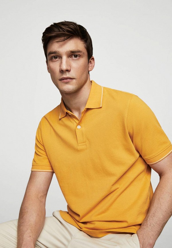 

Поло Mango Man, Желтый