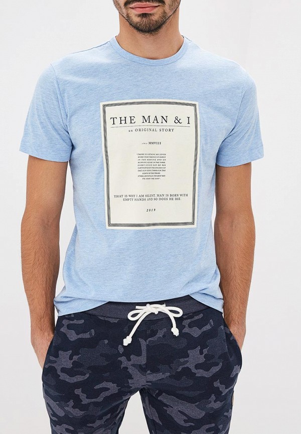 

Футболка Mango Man, Синий