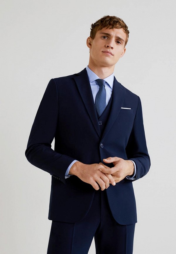 

Пиджак Mango Man, Mango Man HE002EMDOFH0, Синий