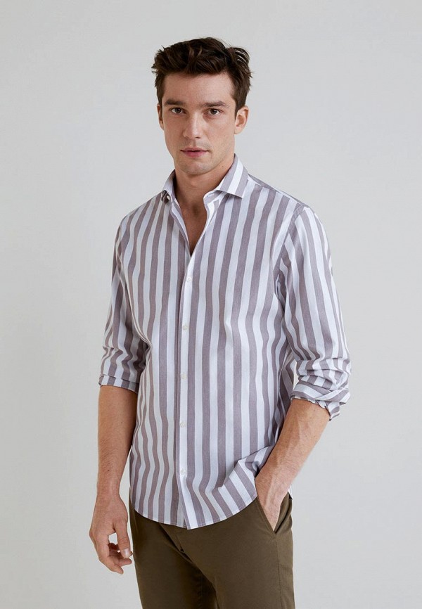 

Рубашка Mango Man, Mango Man HE002EMDQCT2, Коричневый