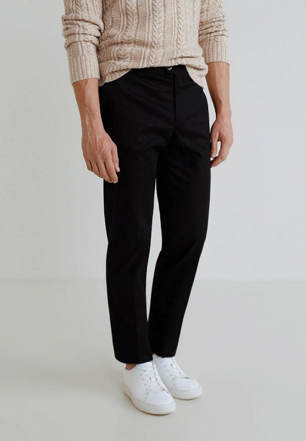 

Брюки Mango Man, Mango Man HE002EMDQDH5, Черный