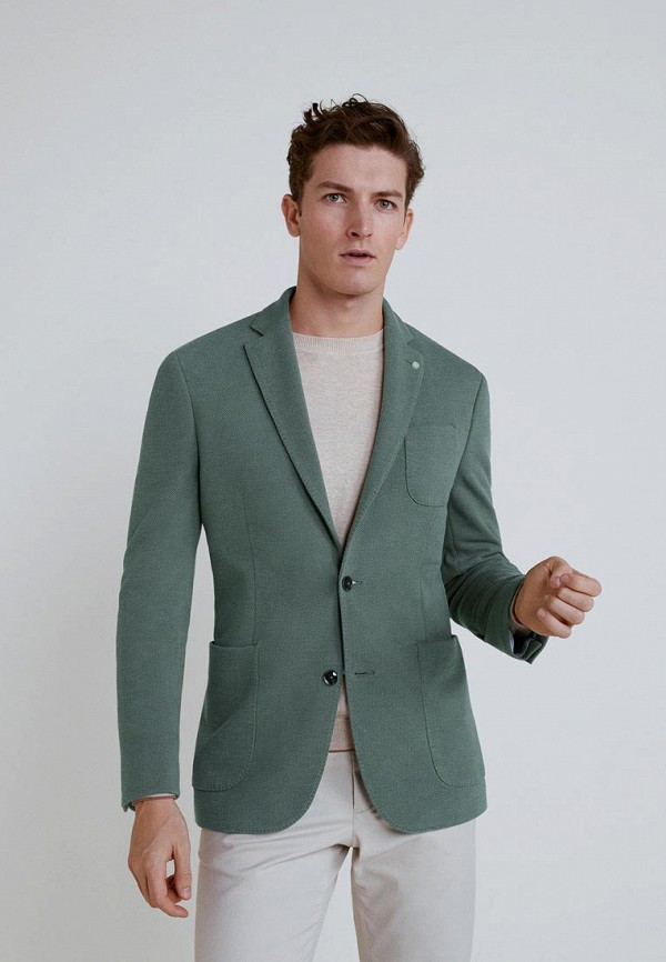 

Пиджак Mango Man, Mango Man HE002EMDXZP0, Зеленый