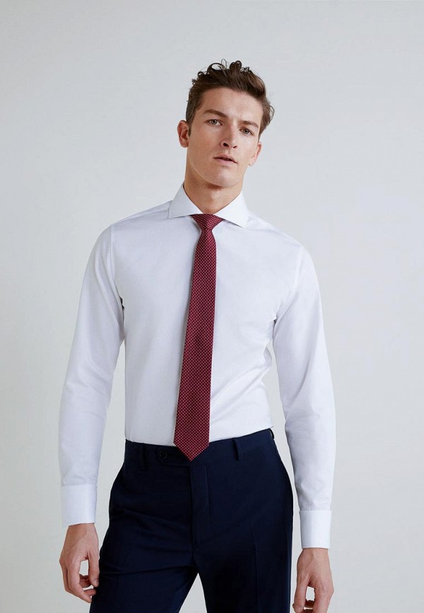 

Рубашка Mango Man, Mango Man HE002EMDYBF6, Белый