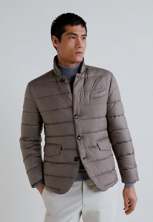 

Куртка утепленная Mango Man, Mango Man HE002EMDYBJ0, Бежевый
