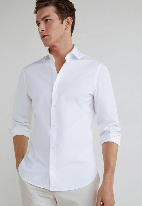 

Рубашка Mango Man, Mango Man HE002EMEBZU6, Белый