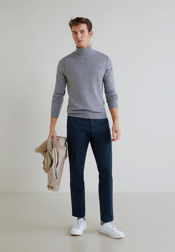 

Брюки Mango Man, Mango Man HE002EMECAF8, Синий