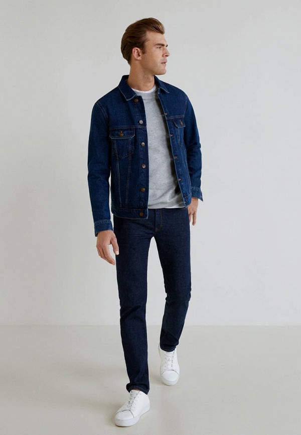 

Куртка джинсовая Mango Man, Mango Man HE002EMECBI1, Синий
