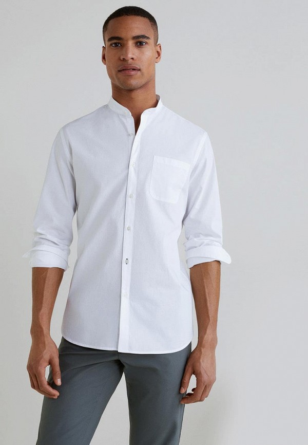 

Рубашка Mango Man, Mango Man HE002EMEQQE8, Белый