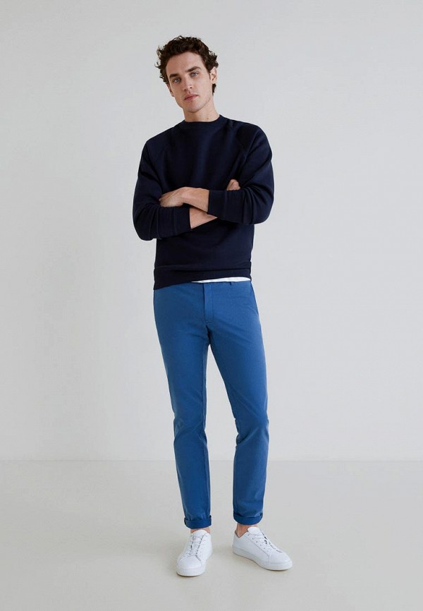 

Брюки Mango Man, Mango Man HE002EMEQQQ8, Синий