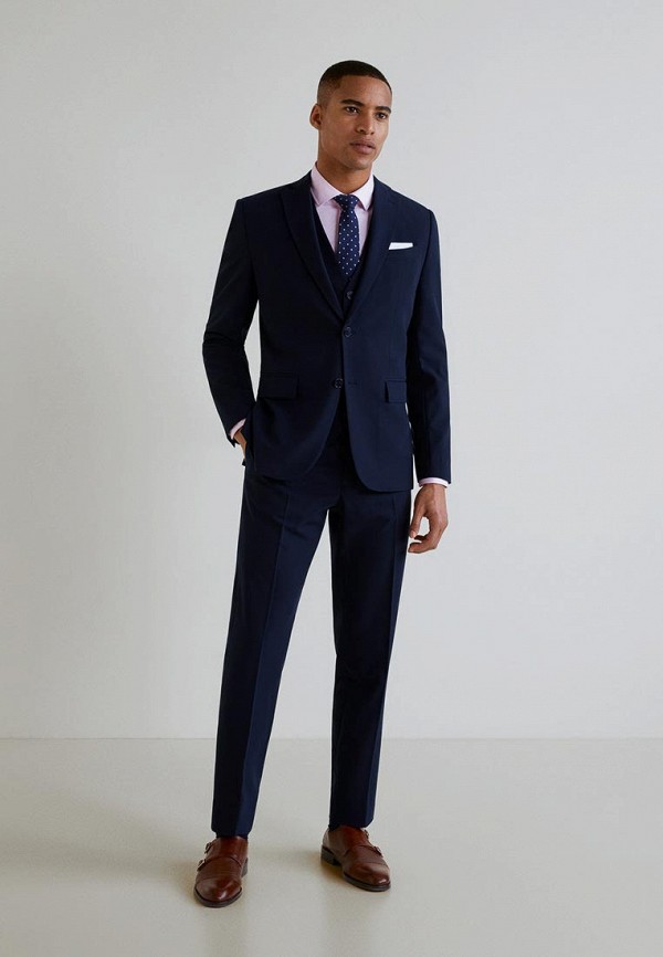 

Рубашка Mango Man, Mango Man HE002EMEQQW7, Розовый