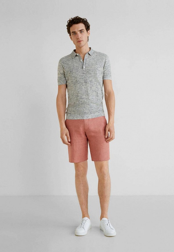 

Шорты Mango Man, Mango Man HE002EMEUED8, Розовый