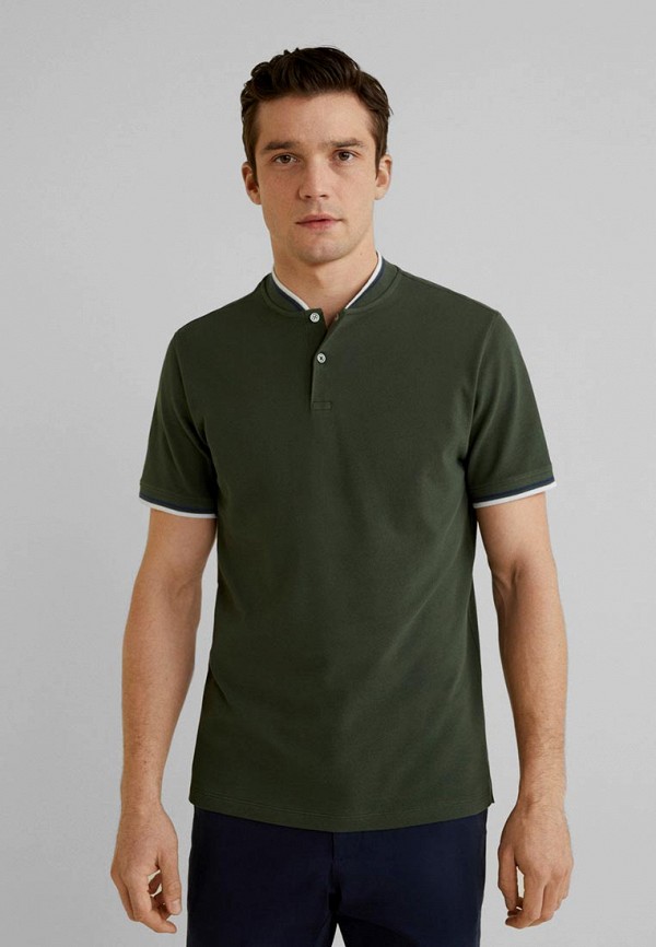 

Поло Mango Man, - CLOVER, Зеленый