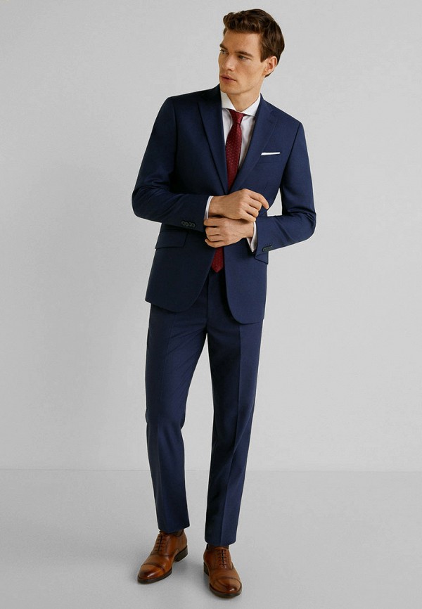 

Брюки Mango Man, Синий, Mango Man HE002EMFMAU6