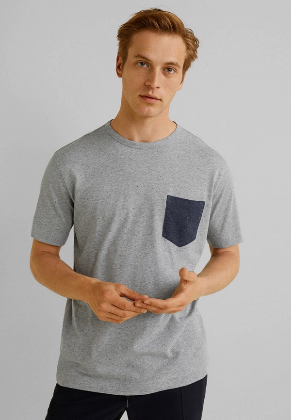 

Футболка Mango Man, Серый, - CLASSY