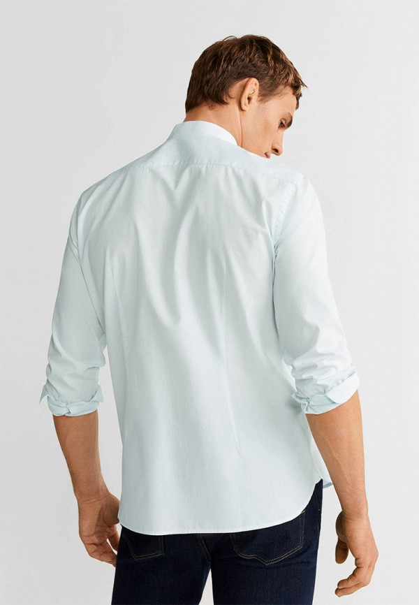 

Рубашка Mango Man, Mango Man HE002EMFXBN9, Бирюзовый