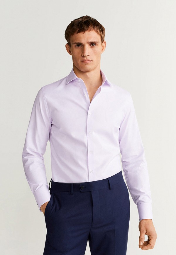 

Рубашка Mango Man, Mango Man HE002EMFZKU5, Розовый