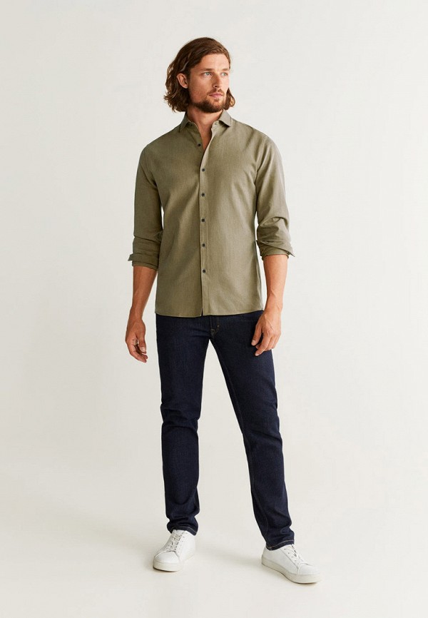 

Рубашка Mango Man, Хаки, - LABI