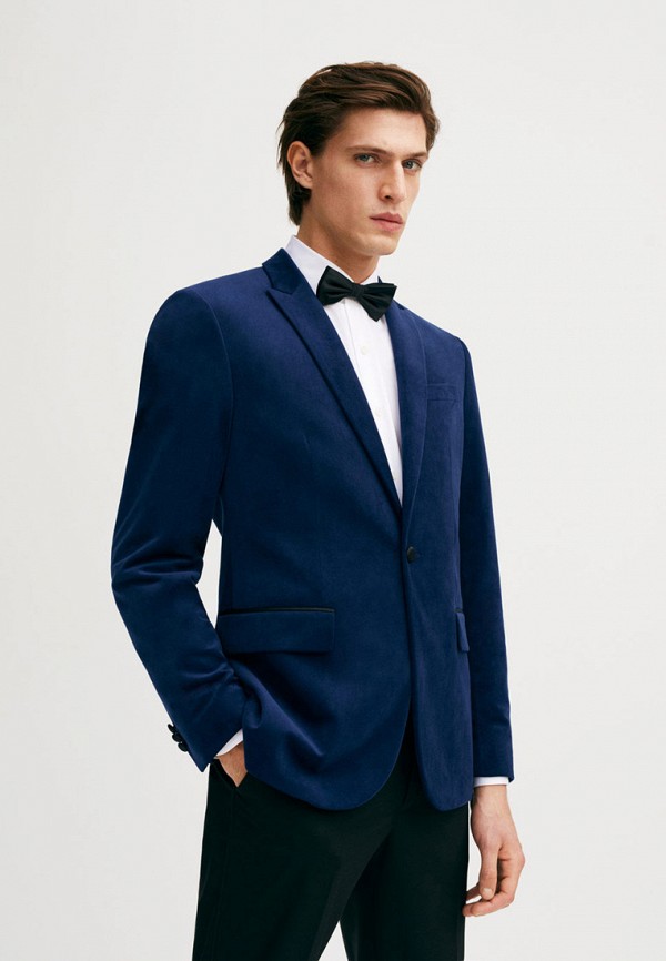 

Пиджак Mango Man, Синий, - VELVET-I