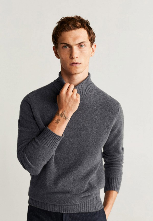 

Свитер Mango Man, Серый, Mango Man HE002EMHHFB0