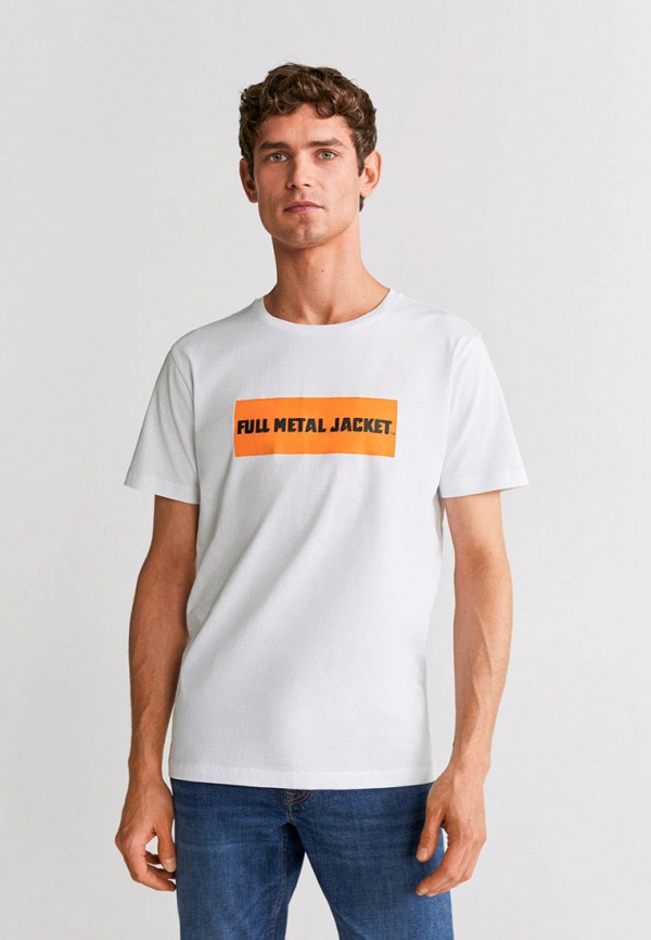 

Футболка Mango Man, Белый, - FULL
