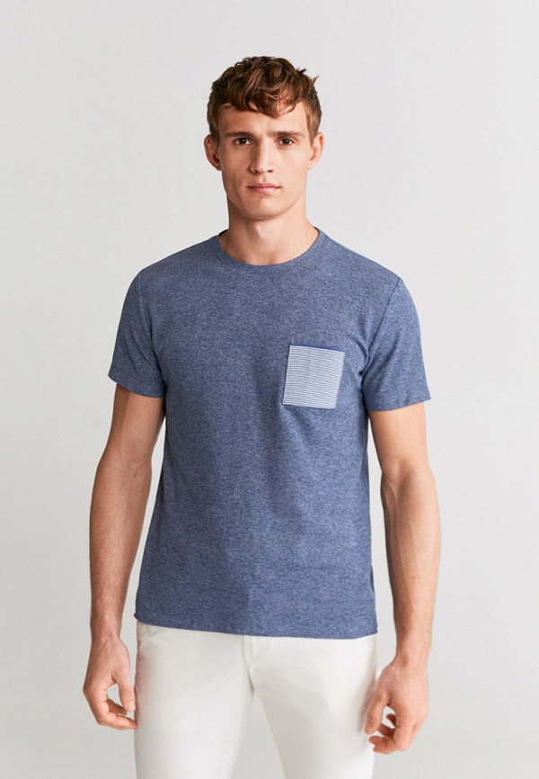 

Футболка Mango Man, Синий, Mango Man HE002EMIRLP2