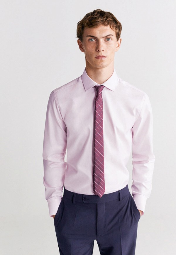 

Рубашка Mango Man, Розовый, Mango Man HE002EMIRLX1